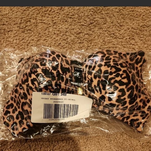Victoria secret-Leopard Very Sexy so Obsessed Push Up Bra-34B - Picture 5 of 6